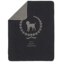 DEKA PRE PSOV, bavlna, 100/140 cm - sivá, Basics, textil (100/140cm) - David Fussenegger