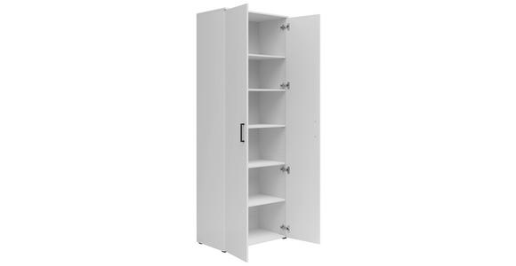 MEHRZWECKSCHRANK 70/195/40 cm  - Anthrazit/Schwarz, MODERN, Holzwerkstoff/Kunststoff (70/195/40cm) - Carryhome