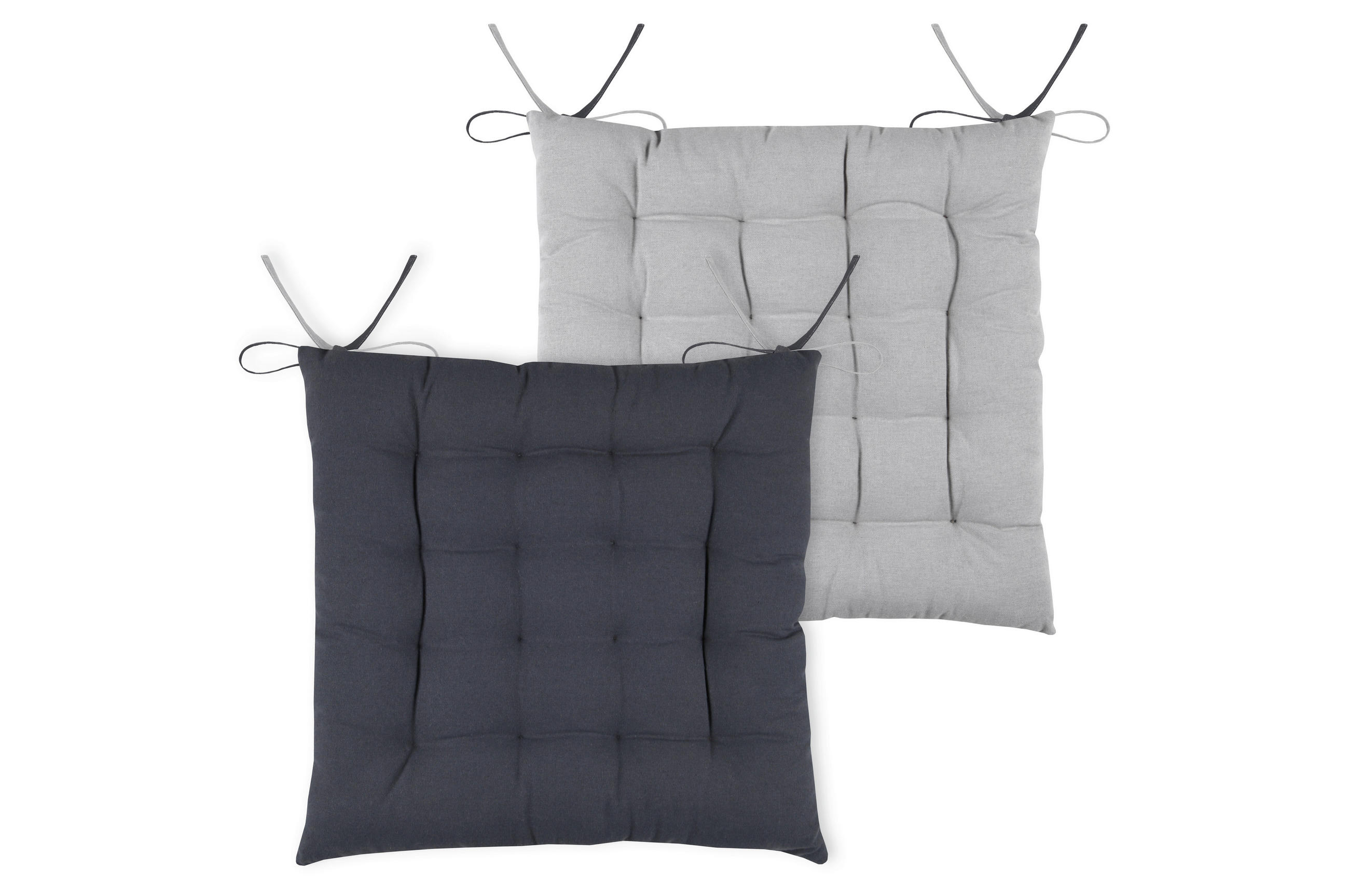 BLAZINA ZA STOL  MARIS   40/40 cm           - antracit, Konvencionalno, tekstil (40/40cm)