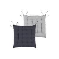 JASTUK ZA STOLICU    MARIS  - antracit, Konvencionalno, tekstil (40/40cm)