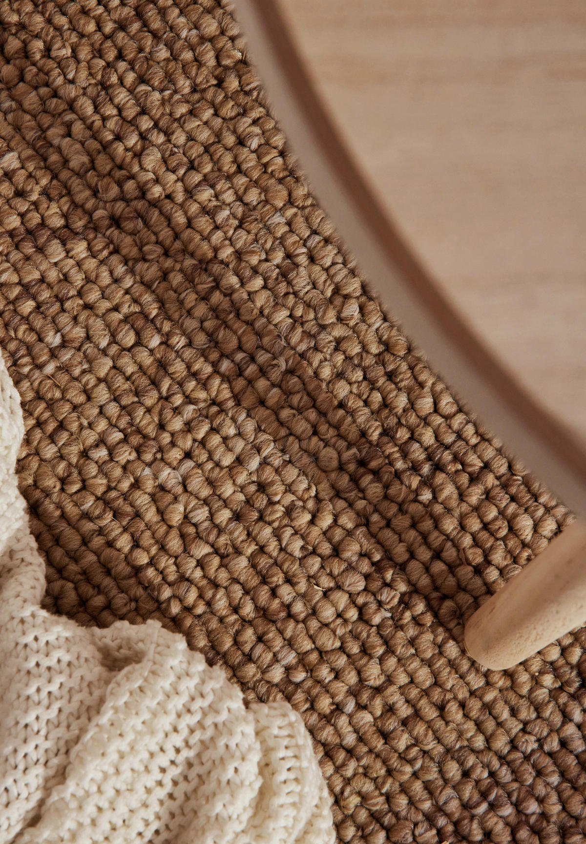 TUFTTEPPICH 120/170 cm Rocco Hellbraun  - Hellbraun, Basics, Kunststoff (120/170cm) - Elle Decoration