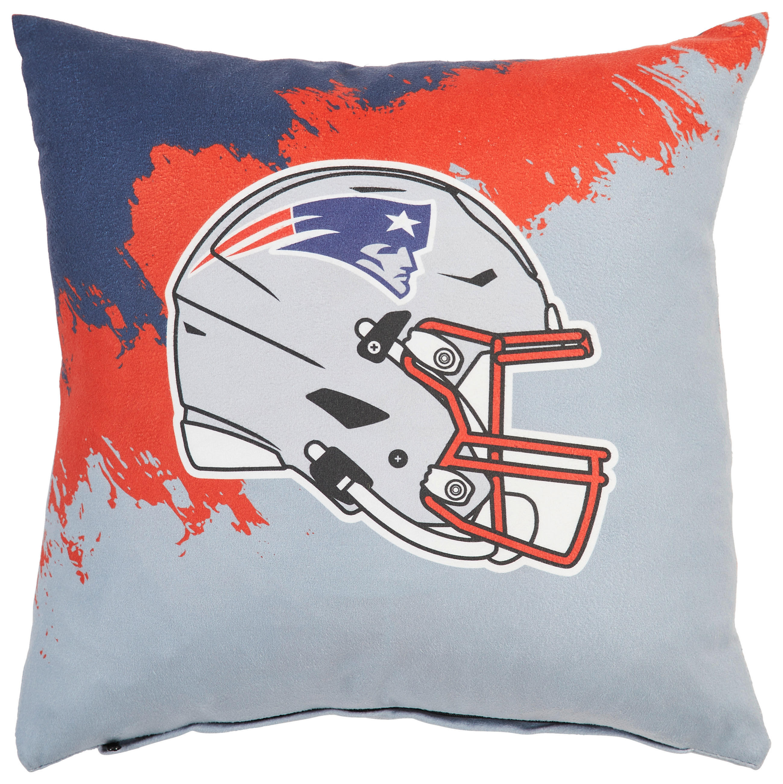 KISSENHÜLLE NFL New England Patriots 40/40 cm  - Blau/Grau, LIFESTYLE, Textil (40/40cm)