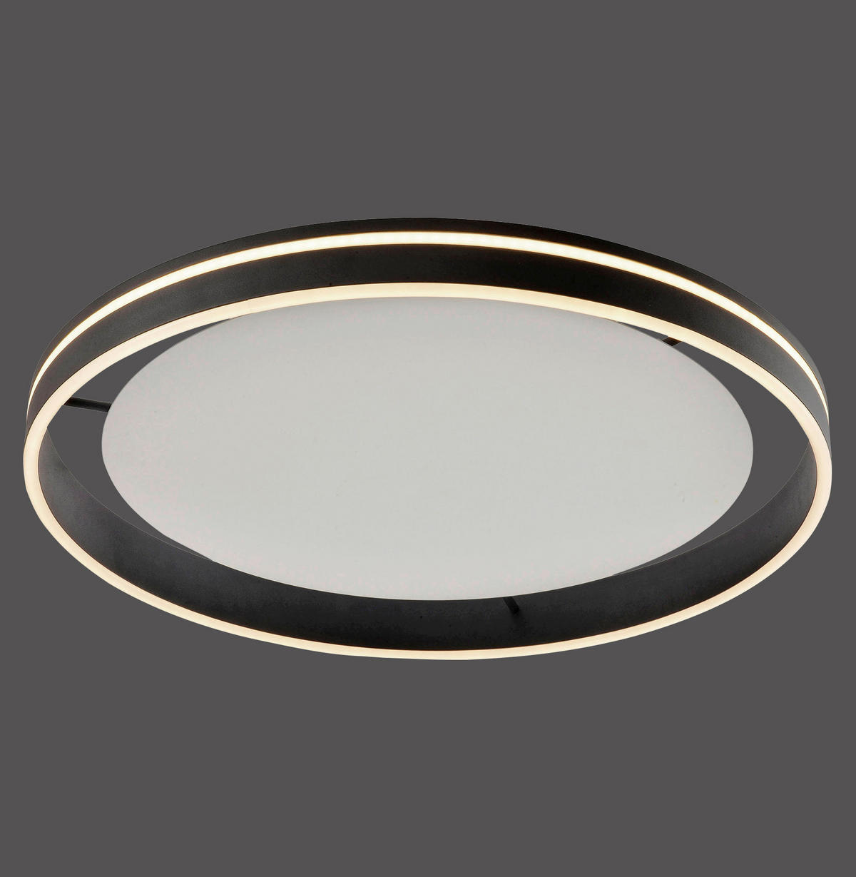 LED-DECKENLEUCHTE   - Anthrazit, Design, Kunststoff/Metall (59/8cm) - Paul Neuhaus