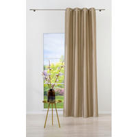 DRAPERIE CONFECȚIONATĂ black-out (nu permite trecerea luminii)  - auriu, Basics, textil (140/260cm)