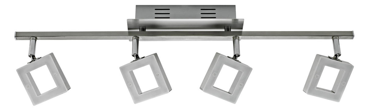 LED REFLEKTOR - alumíniumszínű/nikkelszínű, Basics, műanyag/fém (67,5cm) - Novel