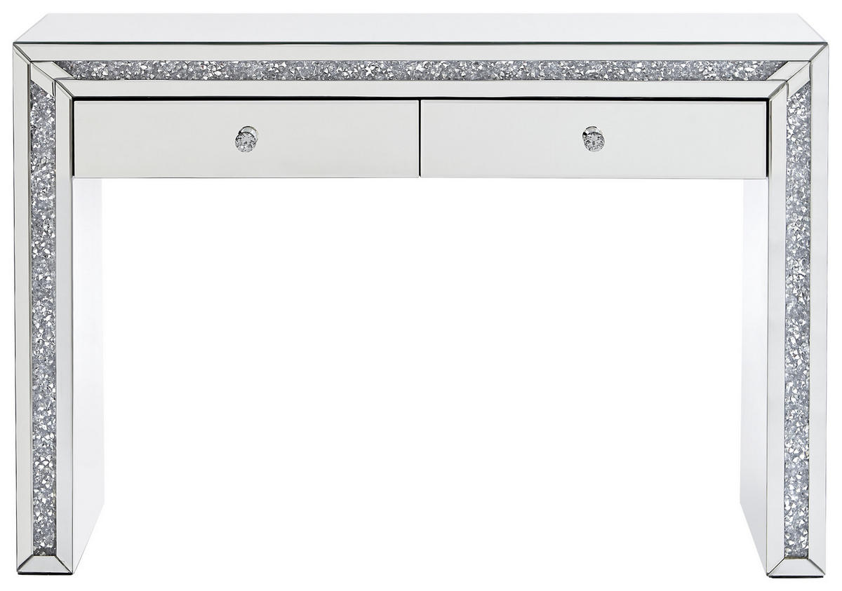 KONSOLBORD i glas, trämaterial 120/35/81 cm    - silver, Lifestyle, metall/trämaterial (120/35/81cm) - Xora