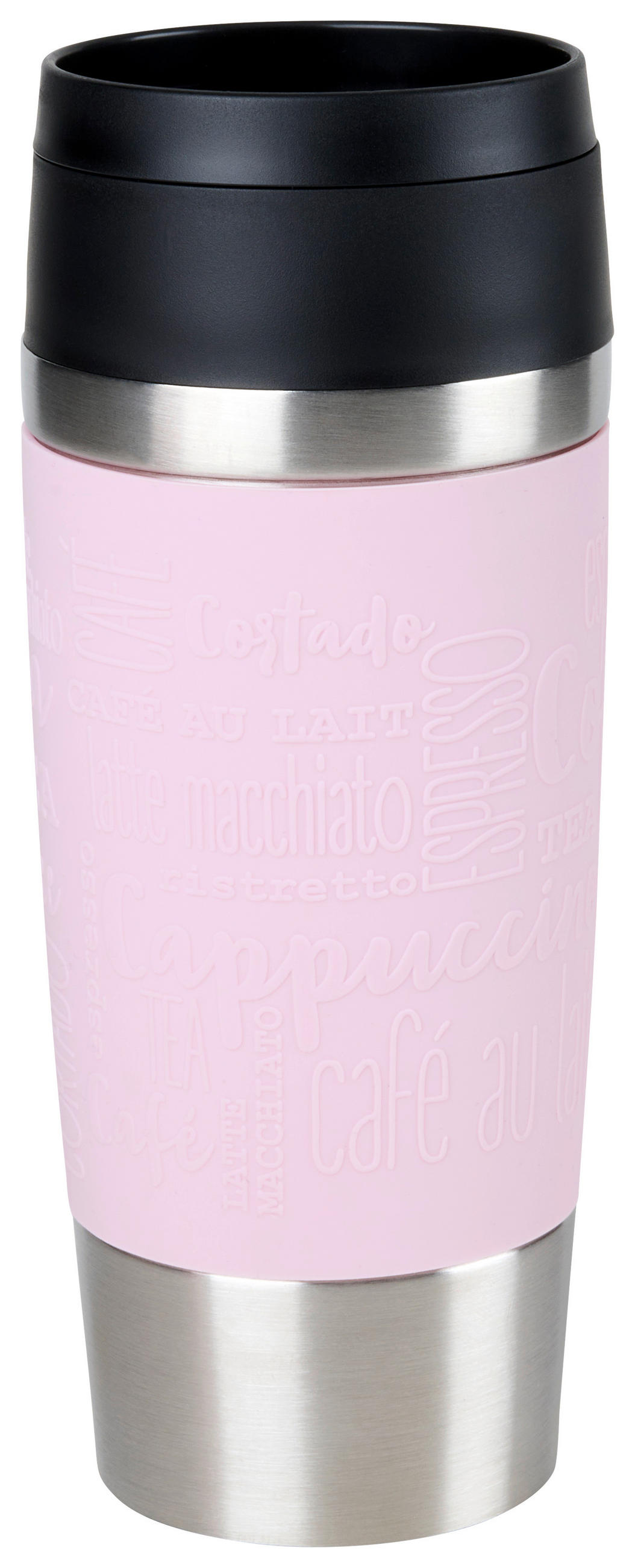 THERMOBECHER TRAVEL MUG 0,36 L  - Basics, Kunststoff/Metall (0,36l) - Emsa