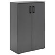 SCHUHSCHRANK in 70/106/33,4 cm - Anthrazit/Schwarz, KONVENTIONELL, Holzwerkstoff/Kunststoff (70/106/33,4cm) - Xora