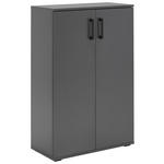 SCHUHSCHRANK  in 70/106/33,4 cm  - Anthrazit/Schwarz, KONVENTIONELL, Holzwerkstoff/Kunststoff (70/106/33,4cm) - Xora