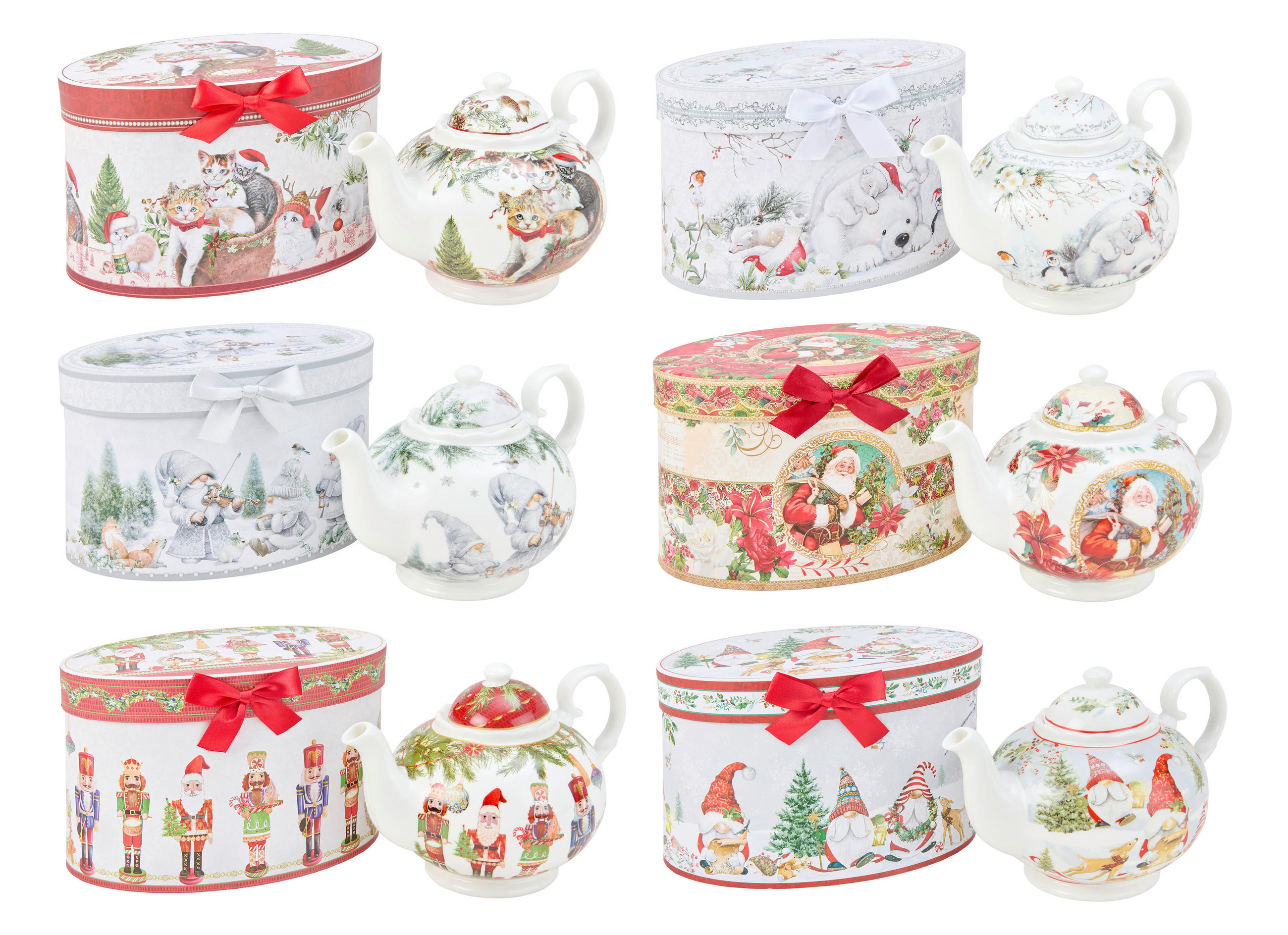 TEEKANNE  - Multicolor, LIFESTYLE, Keramik (22,8/14cm) - X-Mas