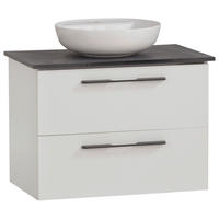 WASCHTISCHKOMBI 66 cm  - Anthrazit/Weiß, MODERN, Keramik/Holzwerkstoff (66cm) - Stylife