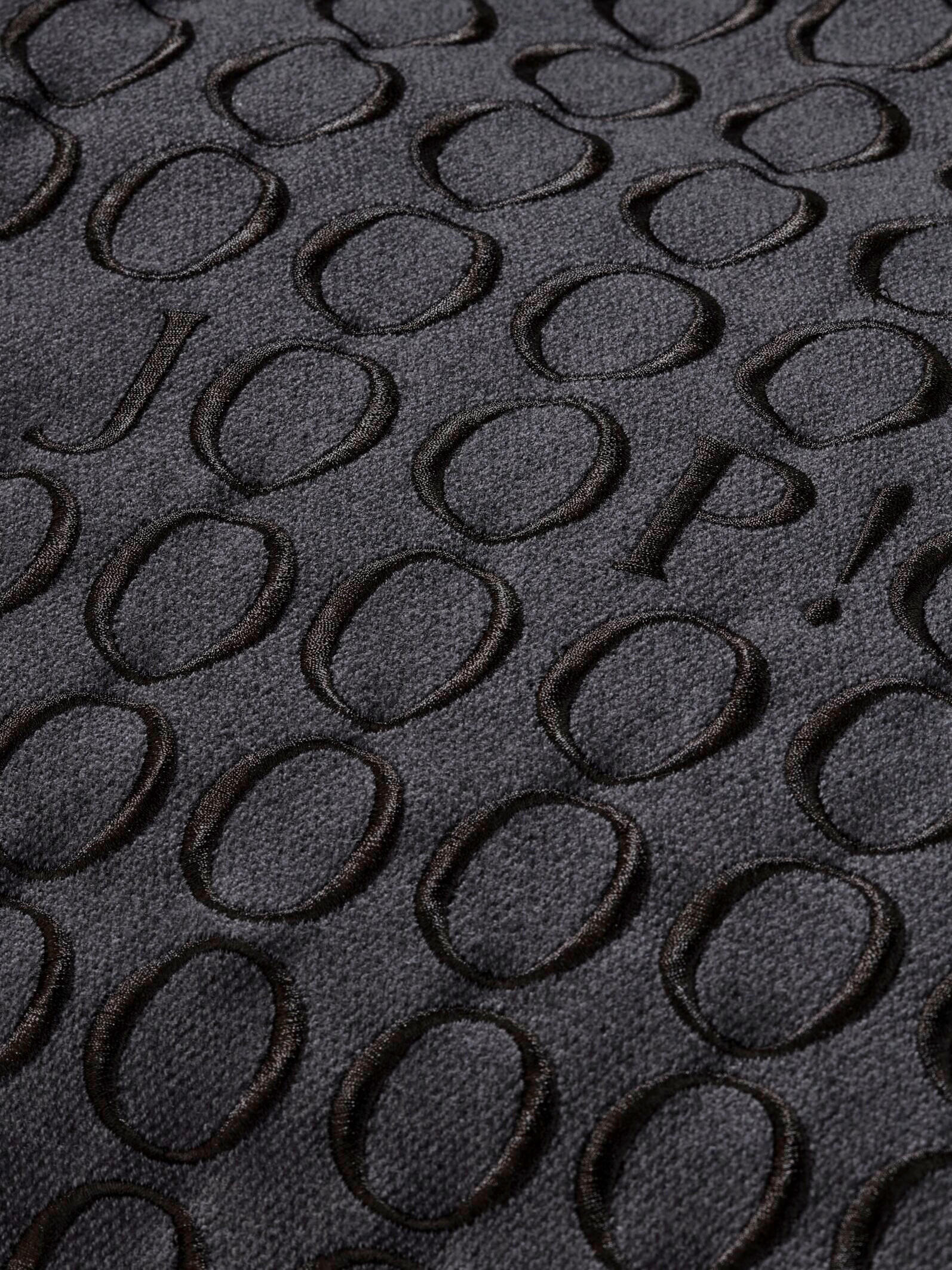 KISSENHÜLLE J! Fine Signature anthrazit 50/50 cm  - Anthrazit, Design, Textil (50/50cm) - Joop!