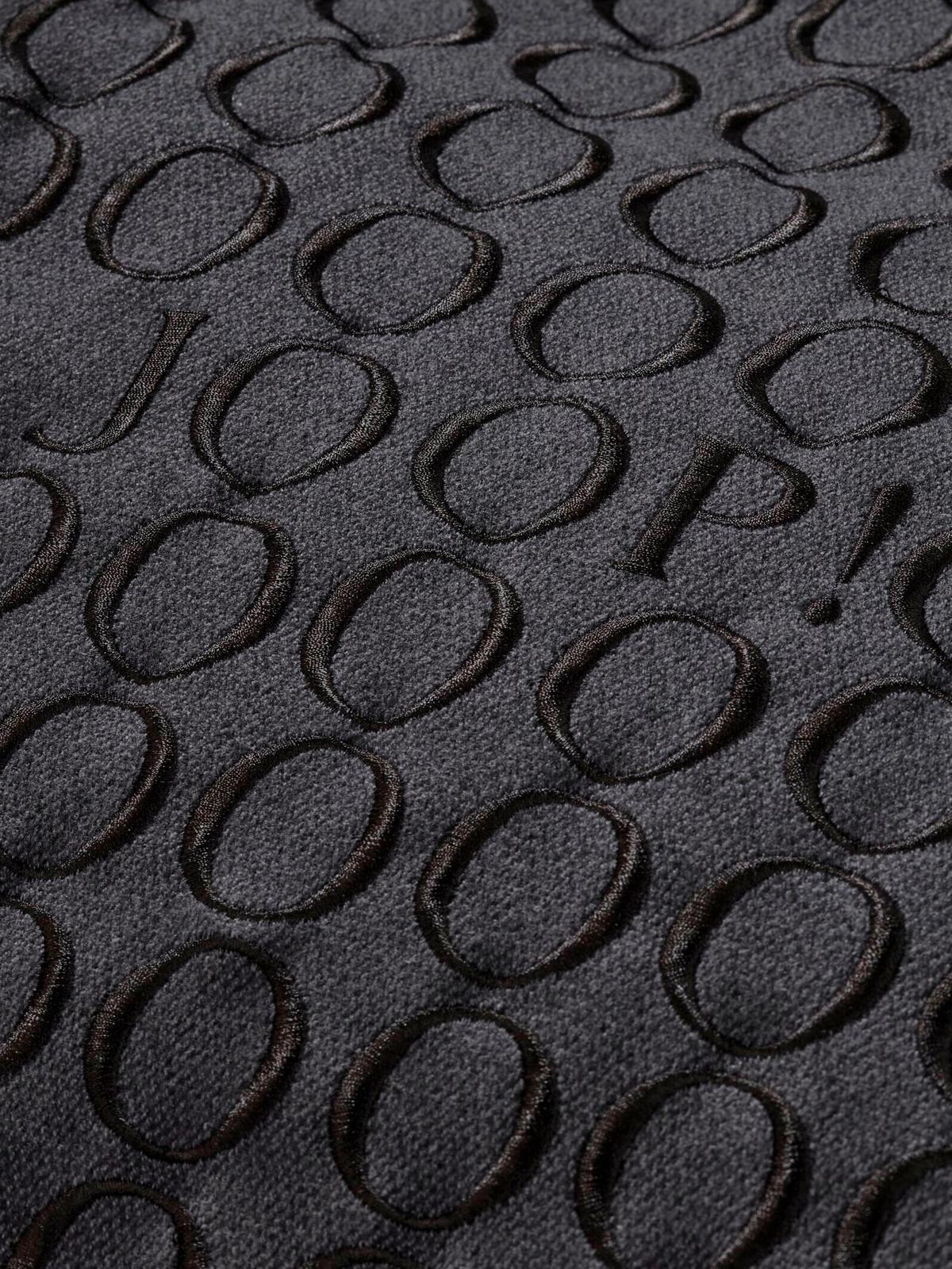 KISSENHÜLLE J! Fine Signature anthrazit 50/50 cm  - Anthrazit, Design, Textil (50/50cm) - Joop!