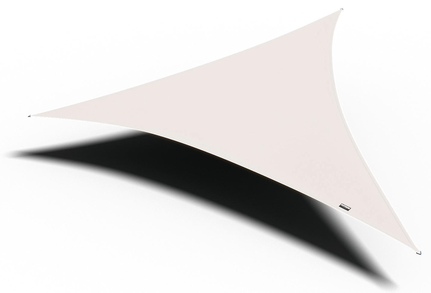 Gardenson Sonnensegel Creme 500x1x500 cm