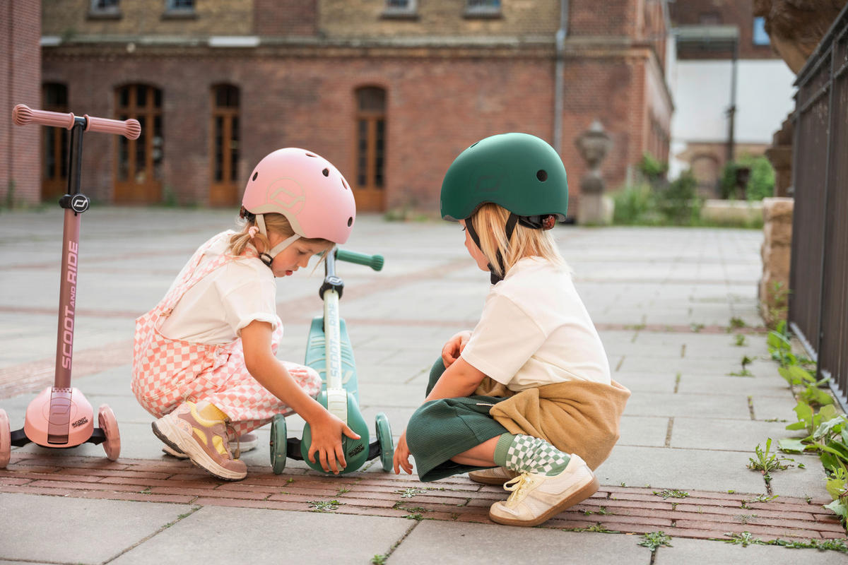 KINDERSCOOTER Highwaykick 3 S  - Waldgrün, Trend, Kunststoff (27/58/57,5cm) - Scoot and Ride