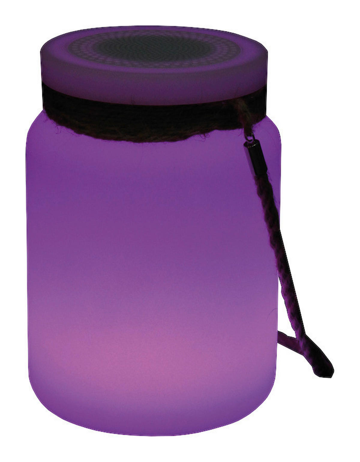 LED LAMPE PARTY 21 cm  - Weiß, Trend, Kunststoff (21cm)