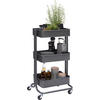ALLZWECKWAGEN  - Dunkelgrau, Design, Metall (43/78,5/35cm) - home24