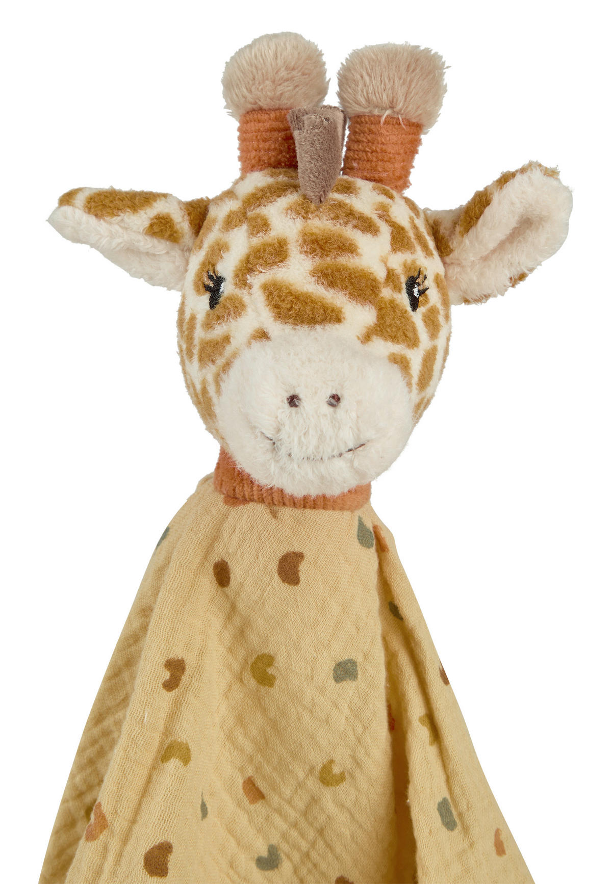 SCHMUSETUCH Giraffe Kaya  - Dunkelgelb, Basics, Textil (40/7/9cm) - Sterntaler