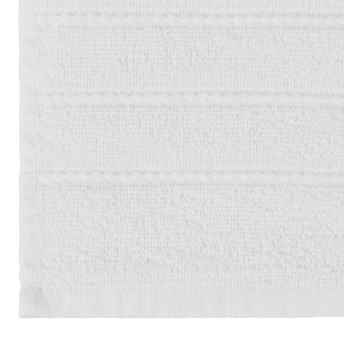 KÉZTÖRLŐ 50/90 cm fehér  - fehér, Basics, textil (50/90cm) - Boxxx