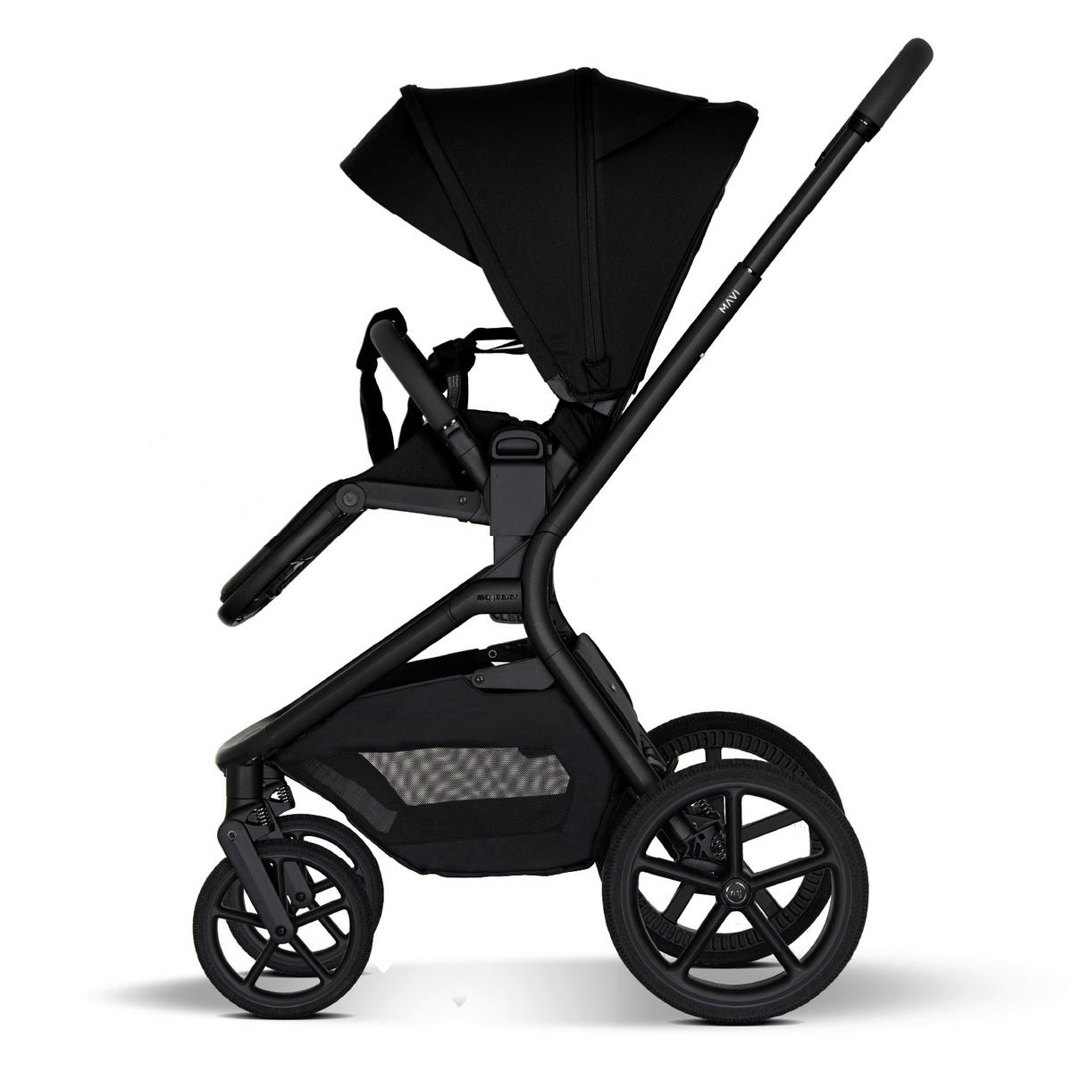 KOMBIKINDERWAGEN Mavi  - Schwarz, Trend, Textil/Metall (92/55/110,5cm)