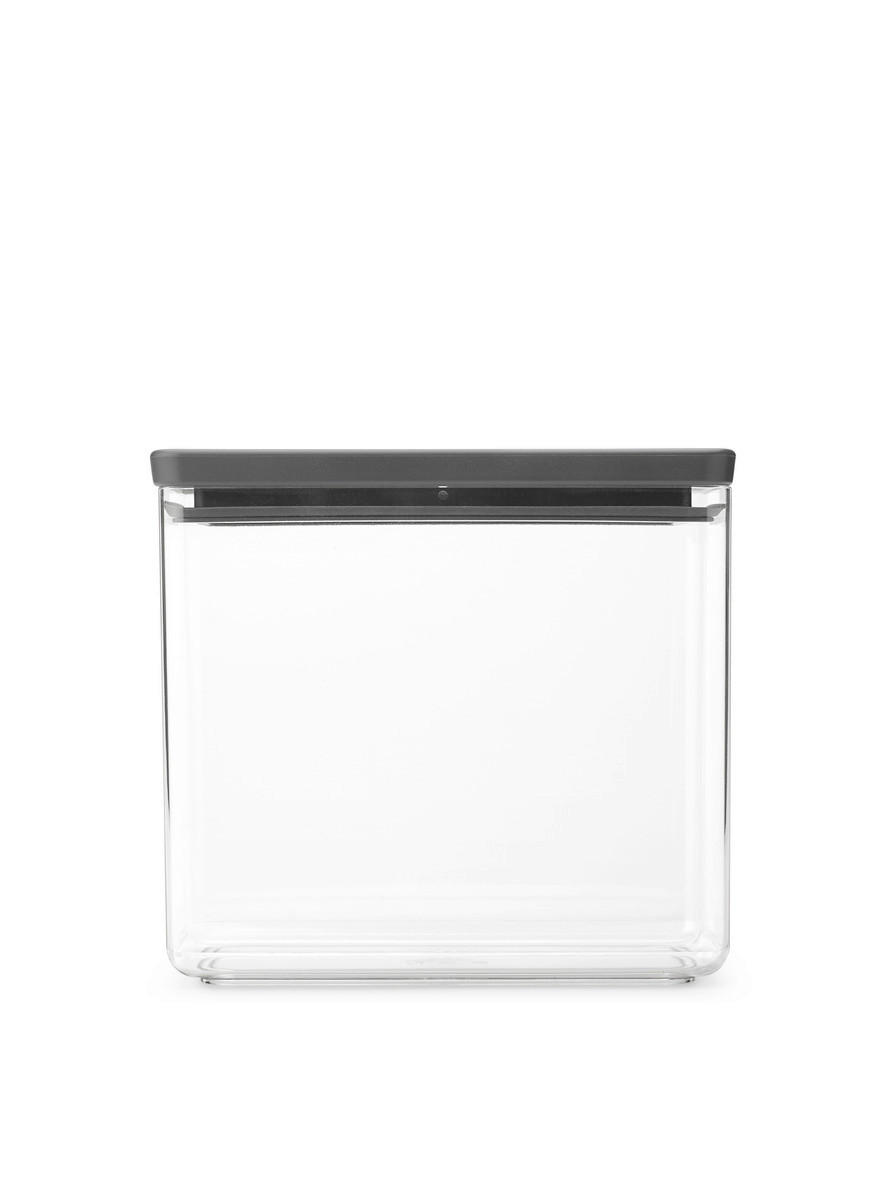 POSODA ZA SHRANJEVANJE  TASTY+  22/20,2/11,2 cm           - temno siva/prozorno, Basics, umetna masa (22/20,2/11,2cm) - Brabantia