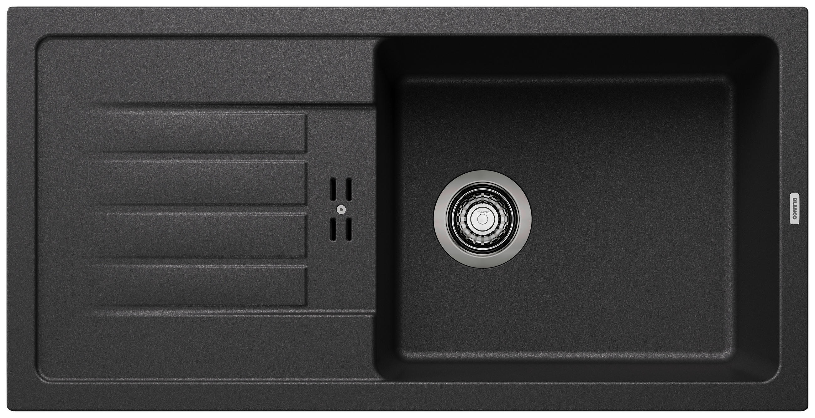 SPÜLE 524233  - Anthrazit, Basics, Stein (86/18/43,5cm) - Blanco