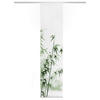 FLÄCHENVORHANG in Grün, Weiß blickdicht  - Weiß/Grün, Natur, Textil (60/245cm)
