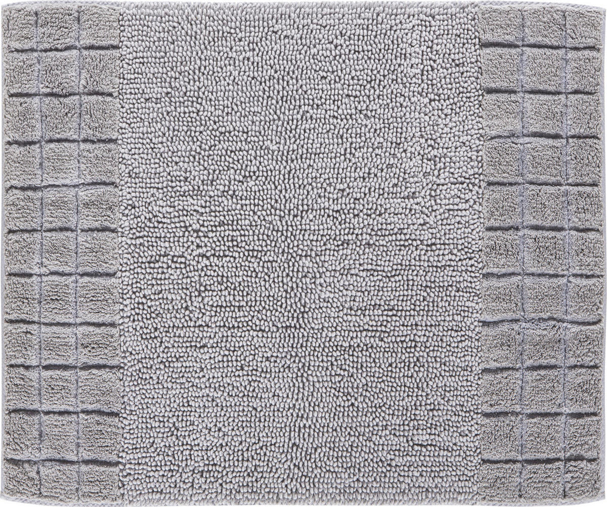 BIDET-VORLEGER Grau 50/60 cm  - Grau, KONVENTIONELL, Kunststoff/Textil (50/60cm) - Grund