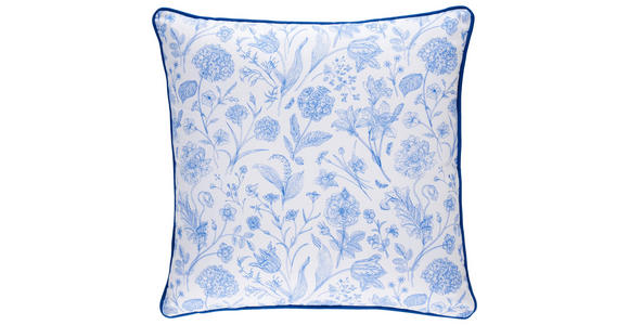 ZIERKISSEN 45/45 cm - Blau, LIFESTYLE, Textil (45/45cm) - Esposa