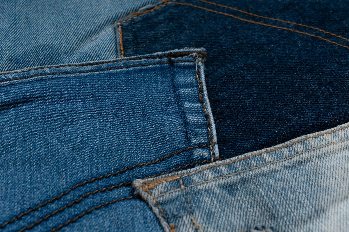 FLACHWEBETEPPICH 80/150 cm My Denim Pocke Blau  - Blau, Basics, Textil (80/150cm) - Obsession