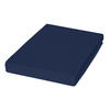 SPANNBETTTUCH Jersey  - Dunkelblau, Basics, Textil (100/200cm) - Janine
