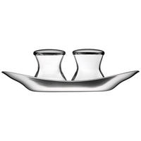 PRIBOR ZA SO I BIBER - prozirna/boja nerđajućeg čelika, Osnovno, staklo/metal (17cm) - WMF