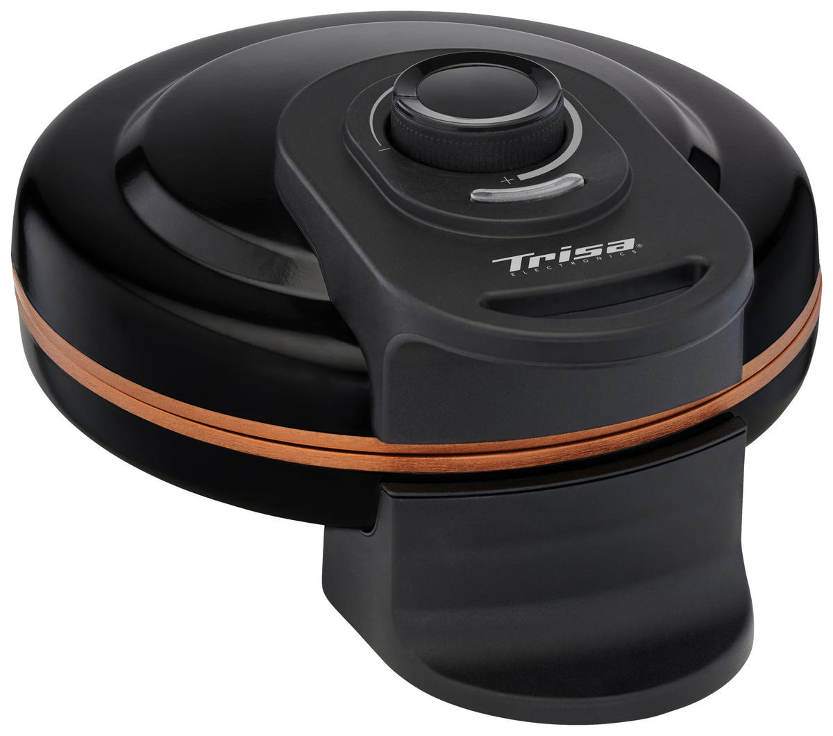 WAFFELEISEN  - Schwarz, Basics, Metall (12/19/26cm) - Trisa Electronics