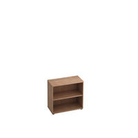 REGAL  80/74,8/40 cm Nussbaumfarben  - Nussbaumfarben/Schwarz, KONVENTIONELL, Holzwerkstoff/Kunststoff (80/74,8/40cm) - Venda