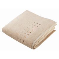 DUSCHHANDDUK QUATTRO 70/140 cm  - beige, Klassisk, textil (70/140cm) - Best Price