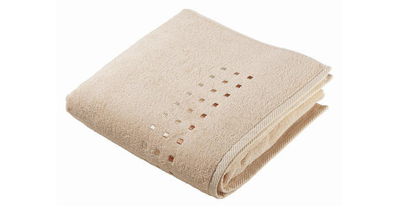 DUSCHTUCH 70/140 cm QUATTRO  - Beige, KONVENTIONELL, Textil (70/140cm) - Esposa