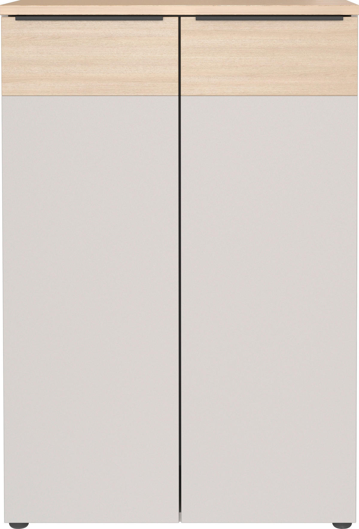 AKTENSCHRANK 80/120/40 cm  - Kaschmir/Eichefarben, Design, Holzwerkstoff (80/120/40cm) - Germania