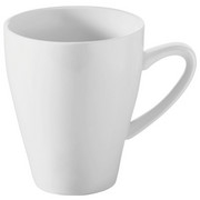 KAFFEEBECHER - Weiß, KONVENTIONELL, Keramik (0,32l) - Novel