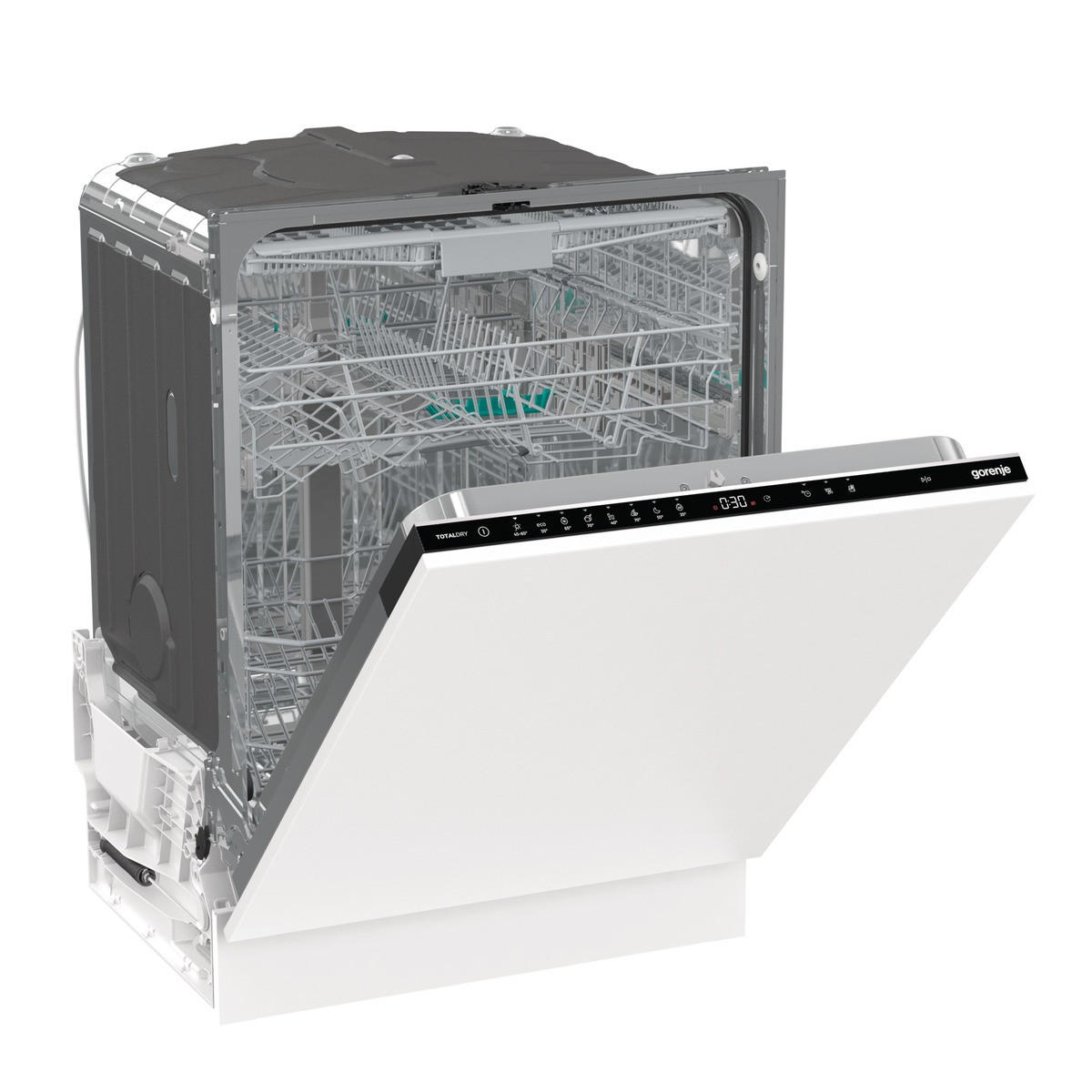 GESCHIRRSPÜLER  - Schwarz, Basics, Kunststoff/Metall (59,8/81,6/55,5cm) - Gorenje