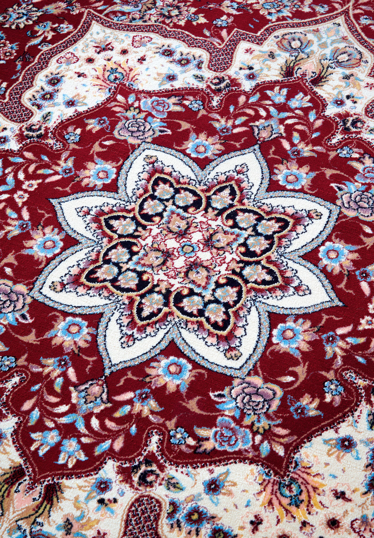 FLACHWEBETEPPICH 190/285 cm Kollektion 1870 Creme, Bordeaux  - Bordeaux/Creme, Design, Kunststoff/Textil (190/285cm) - Villeroy & Boch