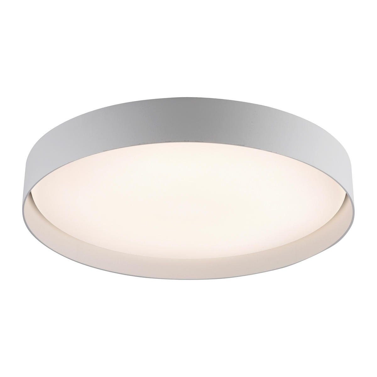 LED-DECKENLEUCHTE Tavoli 49/49/7,3 cm   - Weiß, KONVENTIONELL, Kunststoff/Metall (49/49/7,3cm) - Schöner Wohnen