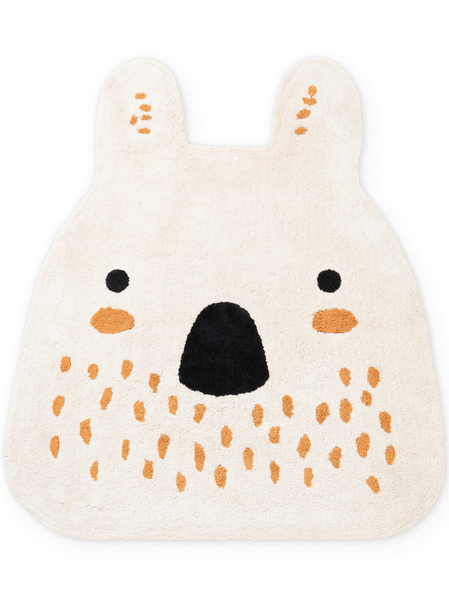 KINDERTEPPICH 120/137 cm Snuggle Nienchen Hase  - Dunkelorange/Creme, Basics, Kunststoff/Textil (120/137cm) - Hanse Home