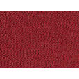 ECKSOFA in Flachgewebe Rot  - Anthrazit/Rot, Design, Textil/Metall (166/280cm) - Ambiente