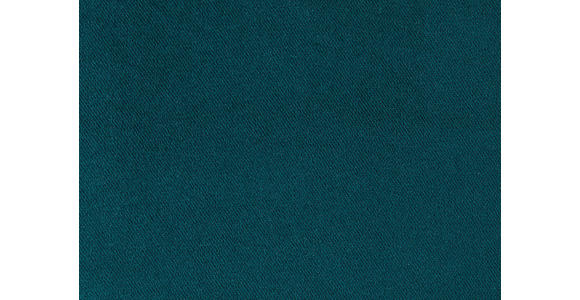 BOXSPRINGSOFA Centa in Webstoff Petrol  - Chromfarben/Petrol, Design, Textil/Metall (200/93/107cm) - Novel