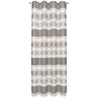 ÖSENSCHAL SOPHIE halbtransparent 135/245 cm   - Taupe, KONVENTIONELL, Textil (135/245cm) - Esposa