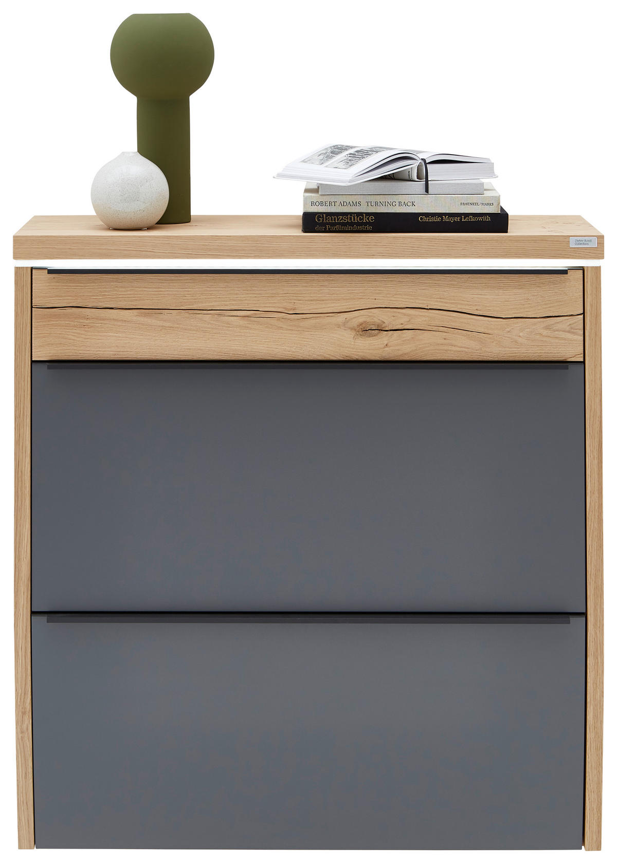 GARDEROBE 3-teilig  in 170/200/32 cm  - Eichefarben/Grau, Design, Holz/Holzwerkstoff (170/200/32cm) - Dieter Knoll