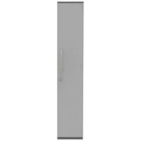 AKTENSCHRANK 40/217,4/43 cm  - Anthrazit/Hellgrau, Konventionell, Holzwerkstoff (40/217,4/43cm) - Moderano