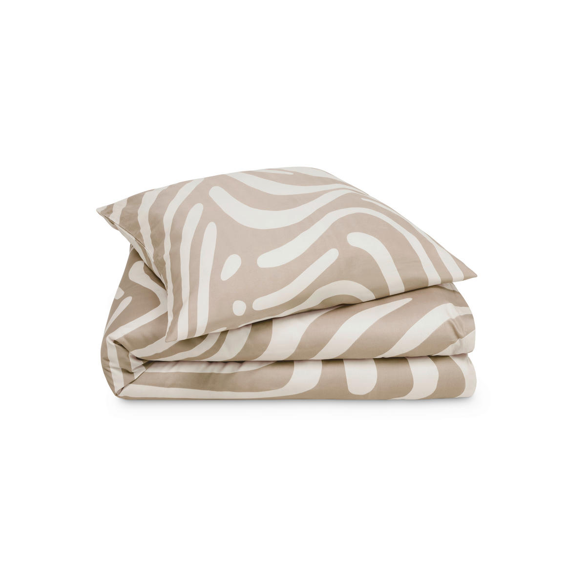 BETTWÄSCHE Makosatin 135/200 cm  - Beige, Basics, Textil (135/200cm) - S. Oliver