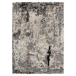 WEBTEPPICH Timeline Quantum  - Hellgrau, Design, Textil (65/130cm) - Novel