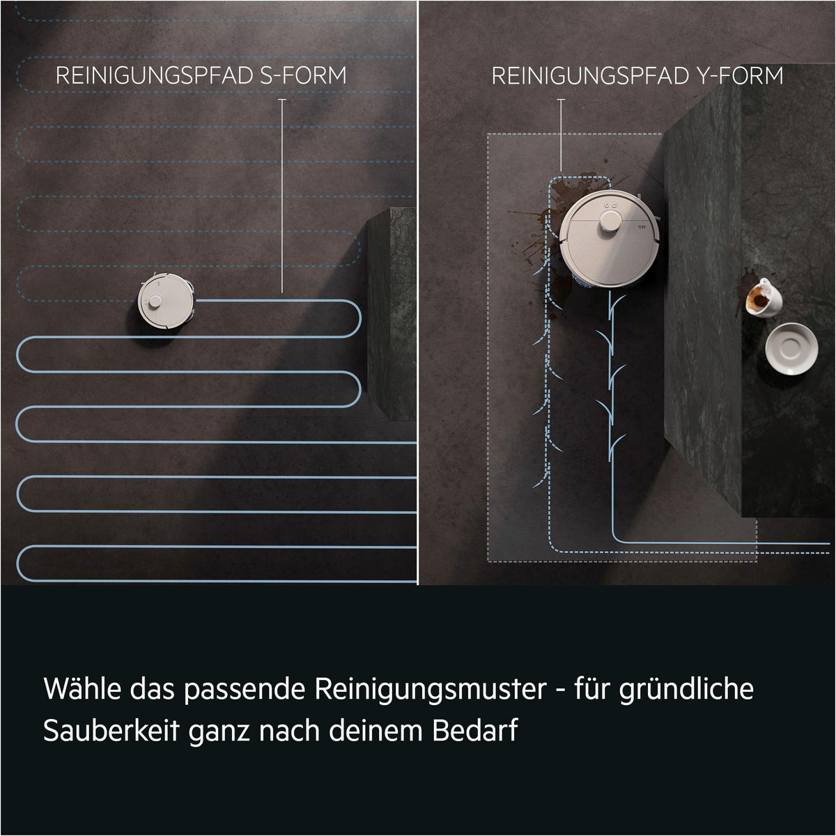STAUBSAUGERROBOTER AR81UW3SW All-in-One-Station  - Weiß, Basics, Kunststoff (35/60/48cm) - AEG